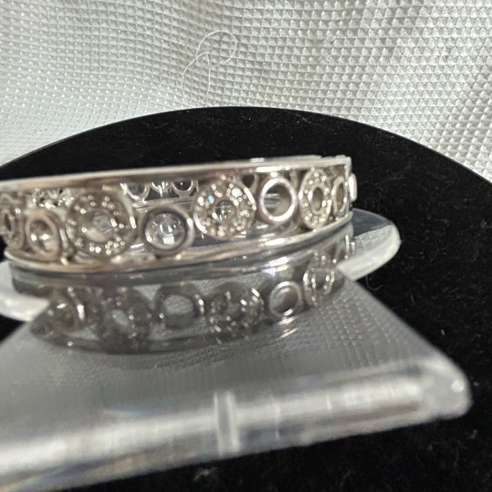 Touchstone Crystal  Swarovski Silver Bracelet